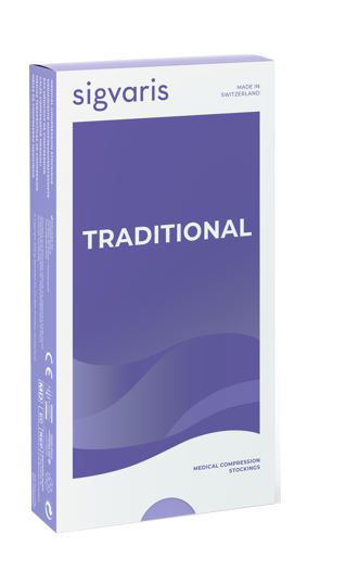 SIGVARIS 503 CCL2 COLLANT TRADITIONAL CORTO PUNTA APERTA BEIGE L PLUS - Doctor Vinz