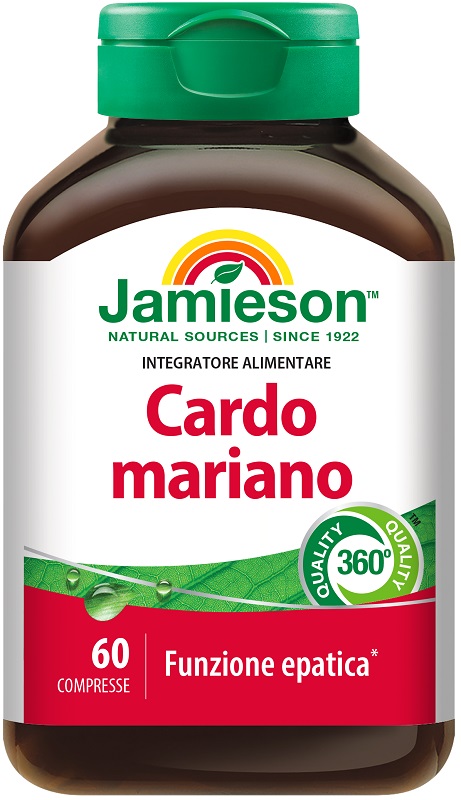 CARDO MARIANO MILK THISTLE JAMIESON 60 COMPRESSE - Doctor Vinz