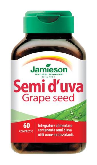 SEMI UVA GRAPE SEED JAMIESON 60 COMPRESSE - Doctor Vinz