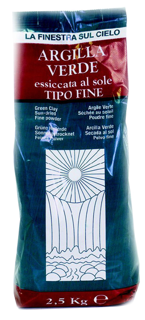FSC ARGILLA VERDE FINE 2,5 KG - Doctor Vinz