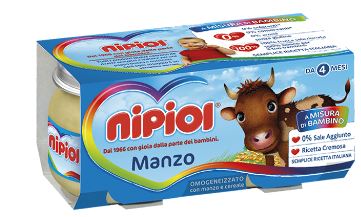 NIPIOL OMOGENEIZZATO MANZO 80 G 2 PEZZI - Doctor Vinz