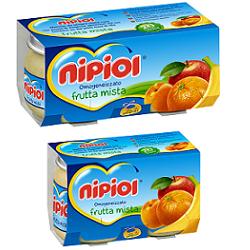 NIPIOL OMOGENEIZZATO FRUTTA MISTA 80 G 2 PEZZI - Doctor Vinz