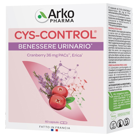CYS-CONTROL 60 CAPSULE - Doctor Vinz