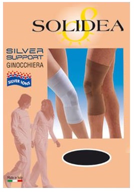 GINOCCHIERA SUPPORTO COLORE CAMMELLO SILVER MISURA EXTRA LARGA - Doctor Vinz
