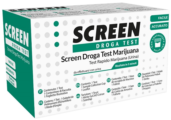 DROGA TEST CHE RILEVA UNA SOSTANZA MARIJUANA THC SCREEN DROGA TEST MARIJUANA - Doctor Vinz