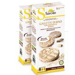 GALLETTE RISO CIOCCOLATO BIANCO 100 G - Doctor Vinz