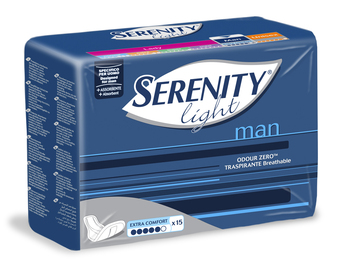 PANNOLINO SERENITY LIGHT MAN EXTRA COMFORT 15 PEZZI - Doctor Vinz