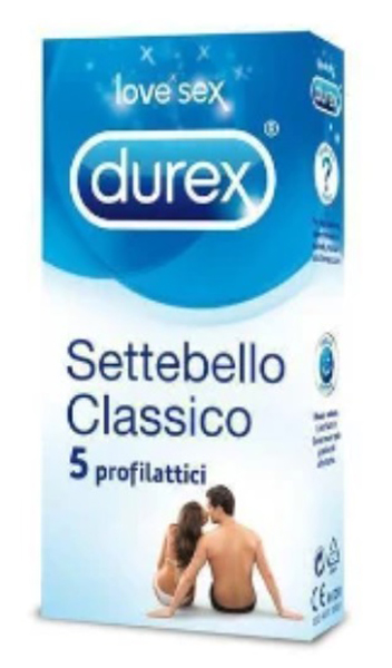 PROFILATTICO DUREX SETTEBELLO CLASSICO 5 PEZZI - Doctor Vinz