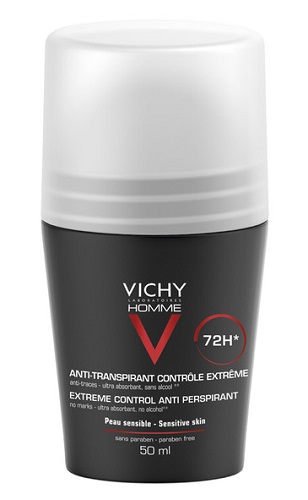 VICHY HOMME DEO ROLL-ON ANTI-TRASPIRANTE 50 ML - Doctor Vinz