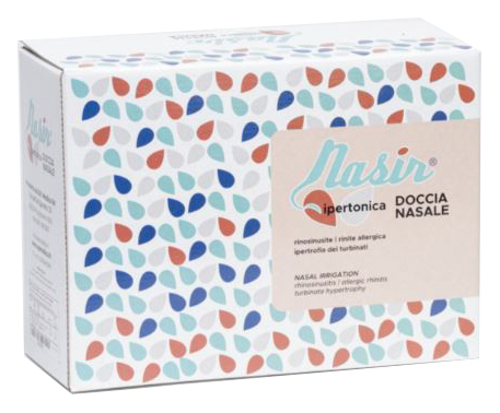 SOLUZIONE FISIOLOGICA IPERTONICA STERILE NASIR 8 SACCHE VERSIONE DA 250ML - Doctor Vinz