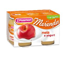 PLASMON OMOGENEIZZATO YOGURT MELA 120 G X 2 PEZZI - Doctor Vinz