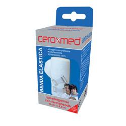 BENDA ELASTICA CEROXMED 8X450 CM CON GANCIO 1 PEZZO - Doctor Vinz