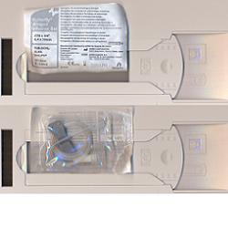 AGO BUTTERFLY STANDARD WINGED SET GAUGE 23 0,6X19 MM CON ALETTE GUIDA CANNULA DI RACCORDO VOLUME 0,44 ML CELESTE - Doctor Vinz