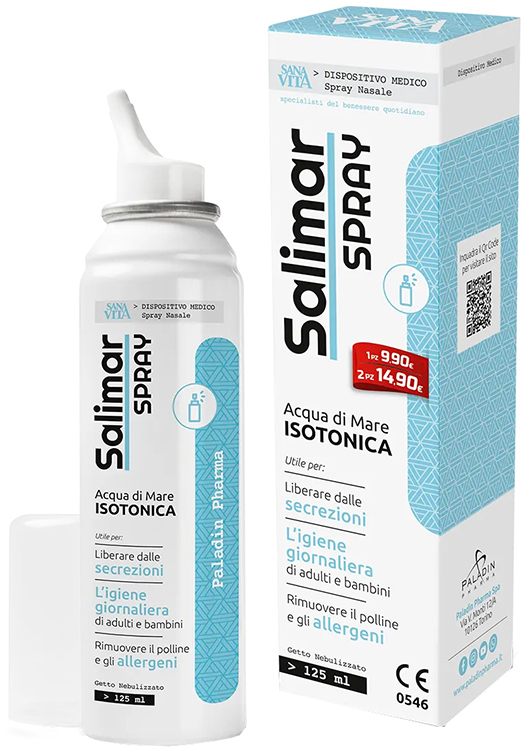 SANAVITA SALIMAR SPRAY NASALE NEW 125 ML - Doctor Vinz