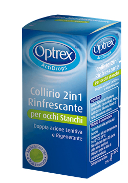 GOCCE OCULARI OPTREX ACTIDROPS 2IN1 RINFRESCANTE OCCHI STANCHI 1 PEZZO - Doctor Vinz