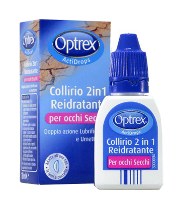 GOCCE OCULARI OPTREX ACTIDROPS 2IN1 REIDRATANTE OCCHI STANCHI 1 PEZZO - Doctor Vinz