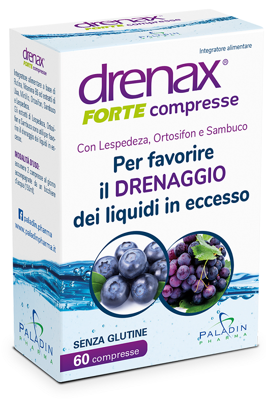 DRENAX FORTE MIRTILLO 60 COMPRESSE - Doctor Vinz