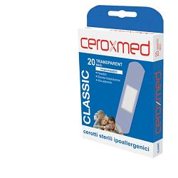CEROXMED CLASSIC TRASPARENTI 7,2 CM X 1,9 CM 20 CEROTTI MEDI - Doctor Vinz