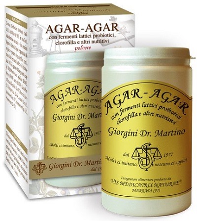 AGAR AGAR CON FERMENTI LATTICI CLOROFILLA 150 G - Doctor Vinz
