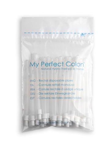 CANNULA RETTALE MONOUSO RICAMBIO MY PERFECT COLON 30 PEZZI - Doctor Vinz