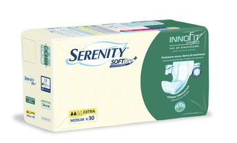 PANNOLONE PER INCONTINENZA SERENITY INNOFIT PREMIUM SOFTDRY+ EXTRA L 30 PEZZI - Doctor Vinz