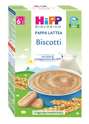 HIPP BIO PAPPA LATTEA BISCOTTI 250 G - Doctor Vinz