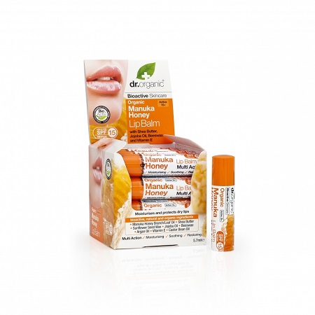 DR ORGANIC MANUKA HONEY MIELE DI MANUKA LIP BALM BALSAMO LABBRA 5,7 ML - Doctor Vinz