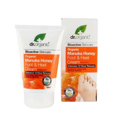DR ORGANIC MANUKA HONEY MIELE DI MANUKA FOOT HEEL CREAM CREMA PIEDI 125 ML - Doctor Vinz