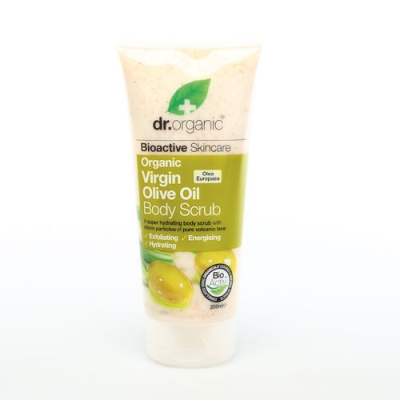 DR ORGANIC VIRGIN OLIVE OIL OLIO DI OLIVA BODY SCRUB CORPO 200 ML - Doctor Vinz