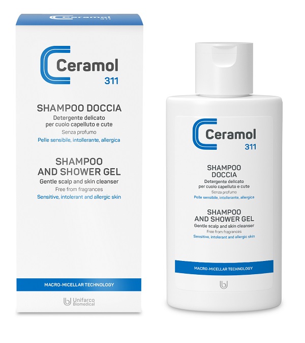 CERAMOL SHAMPOO DOCCIA FLACONE 200 ML - Doctor Vinz