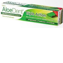 ALOEDENT DENTIFRICIO TRIPLA AZIONE CON ALOE VERA E COENZIMA Q10 100 ML - Doctor Vinz