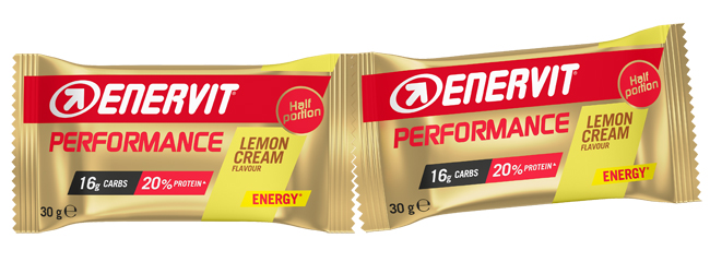 ENERVIT PS DOUBLE LEMON CREAM 2 MEZZE PORZIONI BOX 1 BARRETTA - Doctor Vinz