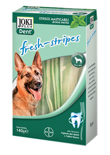 JOKI DENT FRESH-STRIPES 140 G PER CANI DI TAGLIA PICCOLA E MEDIA - Doctor Vinz