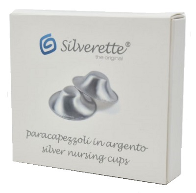 SILVERETTE MINI COPPETTE PROTEZIONE CAPEZZOLI IN ARGENTO 2 PEZZI - Doctor Vinz