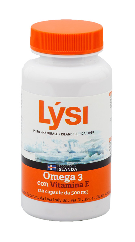 LYSI OMEGA 3 VITAMINA E 120 CAPSULE - Doctor Vinz