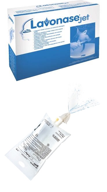 IRRIGATORE NASALE LAVONASE CON SOLUZIONE FISIOLOGICA 6 PEZZI - Doctor Vinz