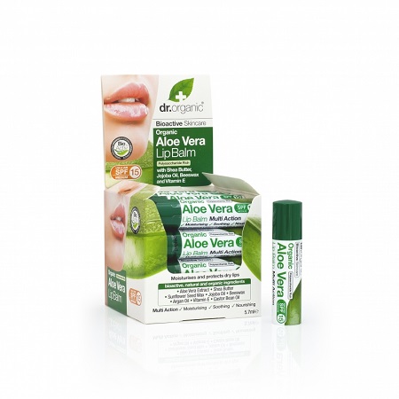 DR ORGANIC ALOE VERA LIP BALM BALSAMO LABBRA 5,7 ML - Doctor Vinz