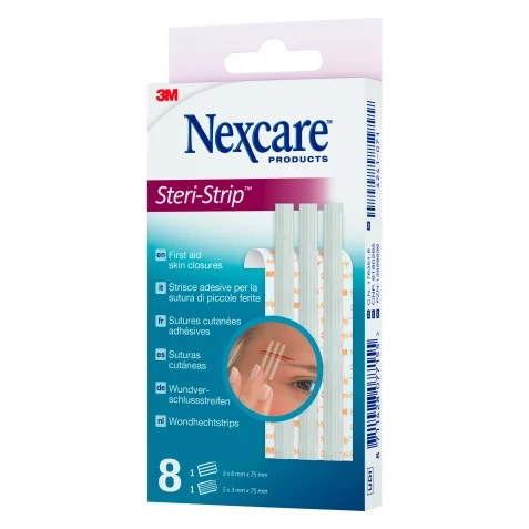CEROTTO PER SUTURA NEXCARE STERISTRIP 6X75 MM + 3X75 MM - Doctor Vinz