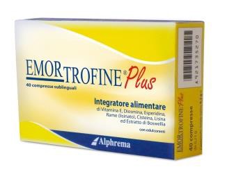 EMORTROFINE PLUS 40 COMPRESSE SUBLINGUALI - Doctor Vinz