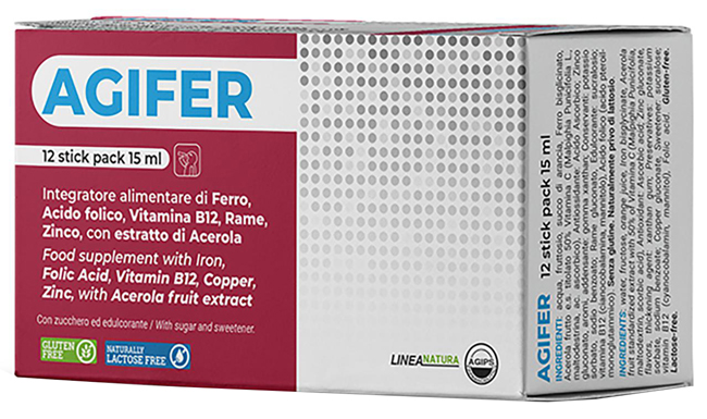 AGIFER 12 STICK 15 ML - Doctor Vinz