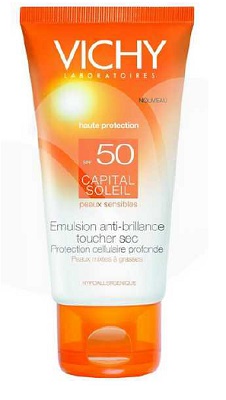 IDEAL SOLEIL VISO DRY TOUCH SPF50 50 ML - Doctor Vinz