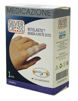BENDA SILVER CROSS RETEL DITO CALIBRO 1 PEZZO - Doctor Vinz