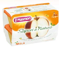 PLASMON SAPORI DI NATURA OMOGENEIZZATO MELA 100 G X 4 PEZZI - Doctor Vinz