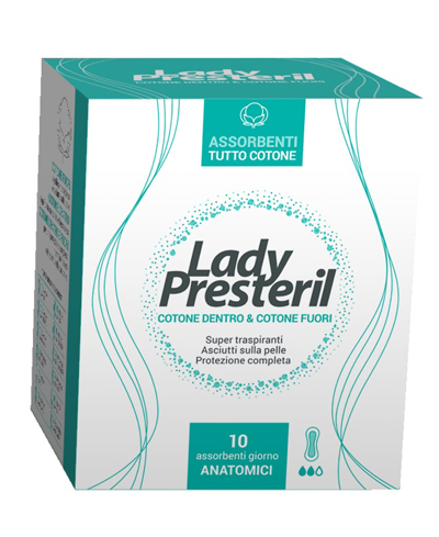 LADY PRESTERIL ANATOMICO POCKET 10 PEZZI - Doctor Vinz