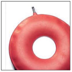 CIAMBELLA PER INVALIDI GONFIABILE IN GOMMA TEAM DELUXE IN SACCHETTO DIAMETRO 40 CM 1 PEZZO - Doctor Vinz