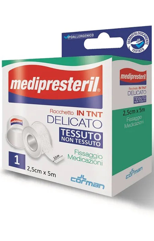 CEROTTO MEDIPRESTERIL DISPENSER TESSUTO NON TESSUTO 5X250CM - Doctor Vinz