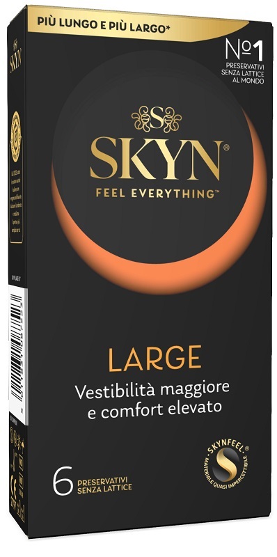 PROFILATTICO ANSELL AKUEL SKYN LARGE B 6 PEZZI - Doctor Vinz