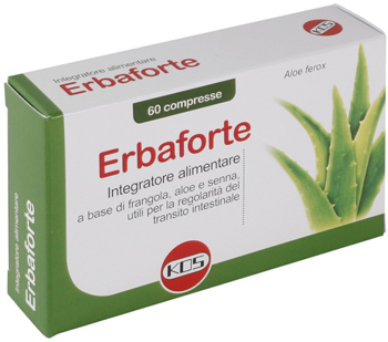 ERBAFORTE INTEGRATORE ALIMENTARE PER STIPSI E TRANSITO INTESTINALE 60 COMPRESSE SCATOLA 30 G - Doctor Vinz