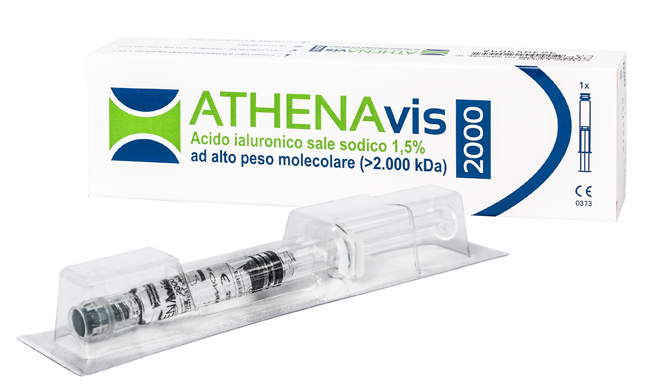 SIRINGA INTRA-ARTICOLARE ATHENAVIS 2000 ACIDO IALURONICO 1,5% 30MG 2 ML - Doctor Vinz
