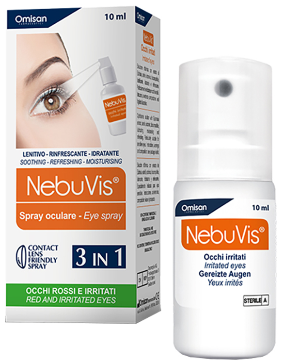 NEBUVIS OCCHI IRRITATI SPRAY 10 ML 1 PEZZO - Doctor Vinz